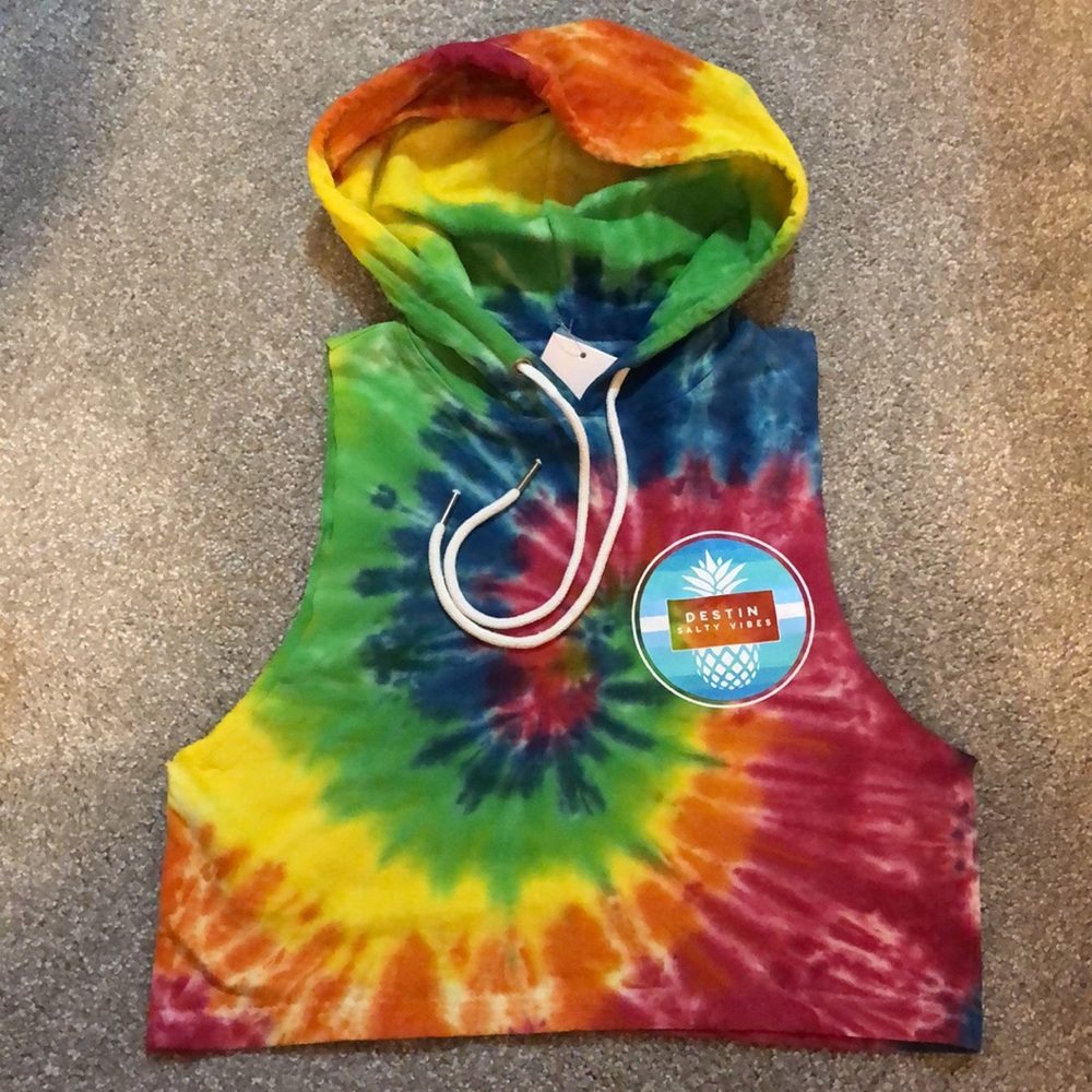 Destin crop hoodie